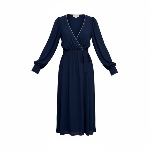 Pierre Cardin Vintage Sailor Dress w Pockets - Picture 1 of 5